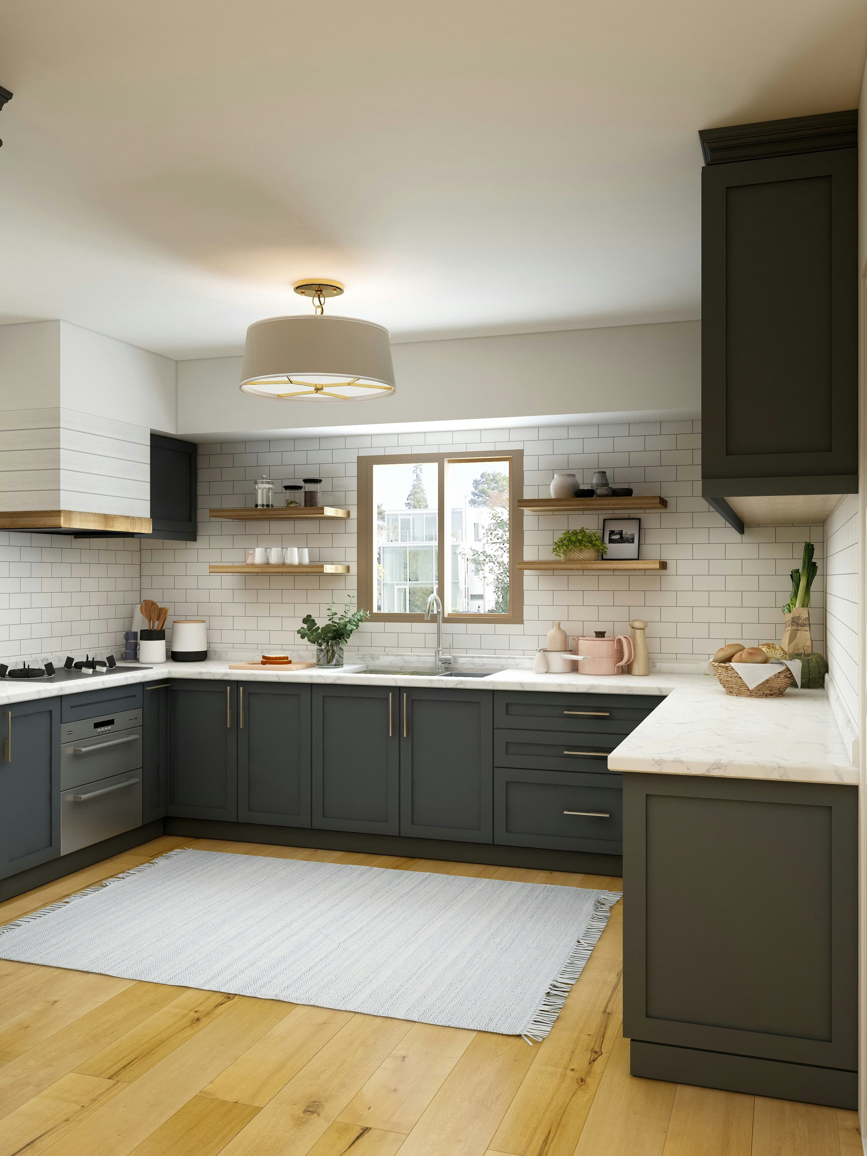 Kitchen after renovation